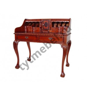 LMR-358. Стол-Бюро (массив красного дерева) ANTIQUE (вишня) 102*58*108 см